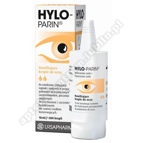 Hylo-Parin krop.do oczu 10 ml