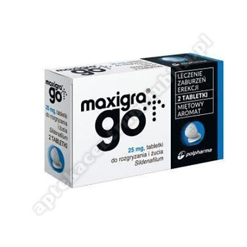 Maxigra Go 25mg x 2 tabletki