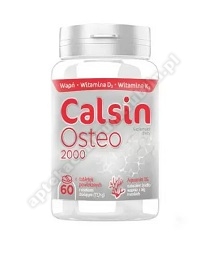 Calsin Osteo 2000 tabl.  60 tabl. -data waznosci 31. 05. 2024