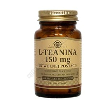 SOLGAR L-Teanina kaps. 0,15 g 60 kapsułek