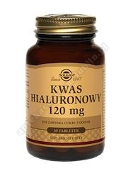 SOLGAR Kwas hialuronowy Biocell Collag. II 30 tabletek