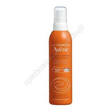 AVENE SŁOŃCE Spray SPF50+ dla dzieci 200ml