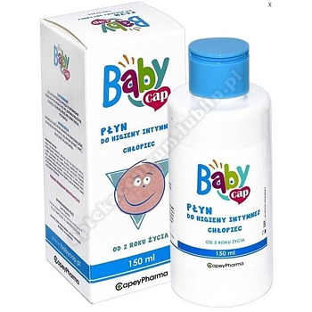 BABYCAP Płyn d/hig. int. chłopiec 150 ml