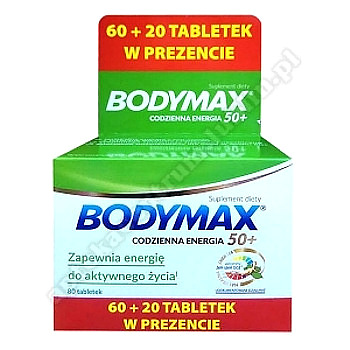 Bodymax 50+ tabl.  80 tabl.  (60+20 tabl. )