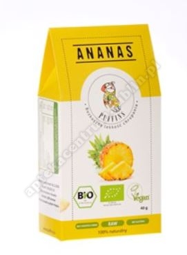 Ananas suszony BIO 40g PUFFINS