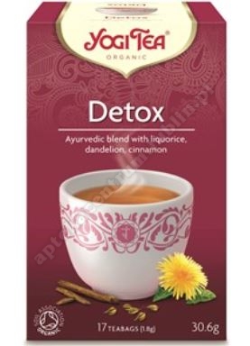 Herbatka detox BIO 17x 1,8g YOGI TEA