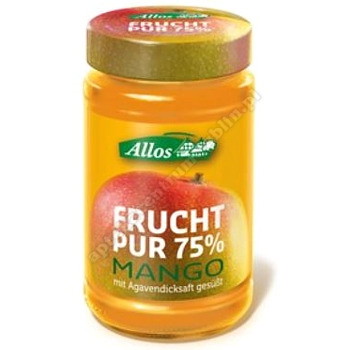 Mus z mango (75% owoców) BIO 250g ALLOS