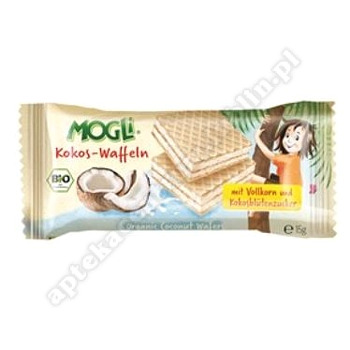 Wafelek kokosowy BIO 15g MOGLI