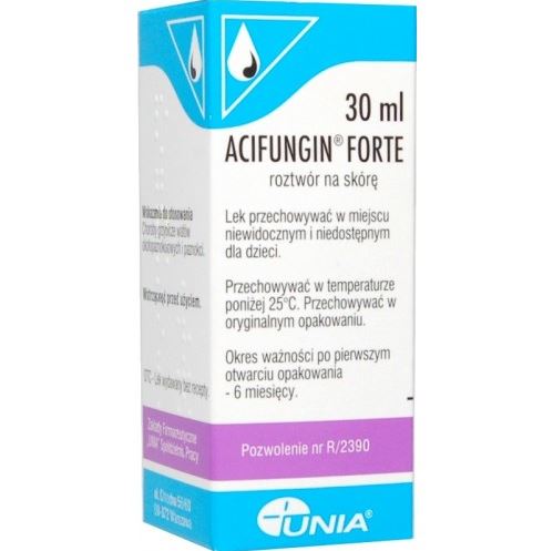 Acifungin forte płyn do użytku zewnętrznego 30ml