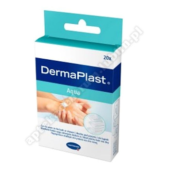 Dermaplast Aqua Plast. 3 rozm.  20 szt. 