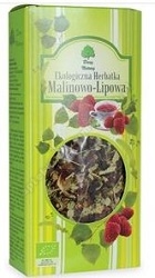 Herbatka lipowo- malinowa BIO 80g DARY NATURY