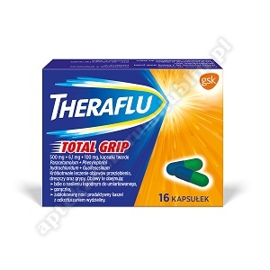 Theraflu Total Grip kaps. 16kaps