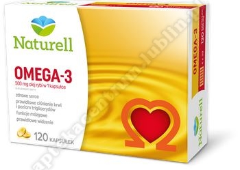 NATURELL Omega-3 kaps.  0, 5 g 120 kaps. 