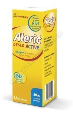 Aleric Deslo rozt.doust. 0,5mg/ml 60ml(but