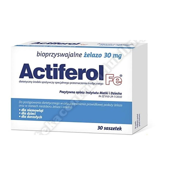 ActiFerol Fe 30 mg prosz. dorozp.  30sasz. 