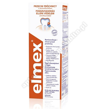 ELMEX Płyn do płukania jamy ustnej  przeciw próchnicy 400ml