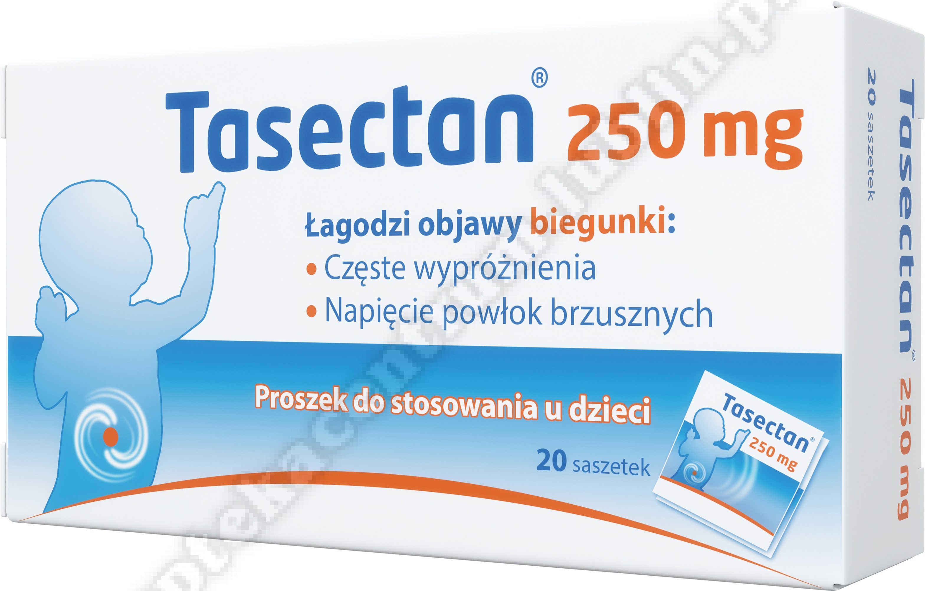 Tasectan Proszek d/stos. u dzieci 20 sasz.