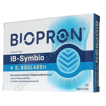 Biopron IB-Symbio + S.  Boulardii kaps. 30sz