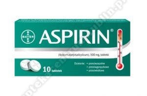 Aspirin tabl. 0,5 g 10 tabl. (karton)