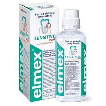 ELMEX Sensitive Płyn d/płuk. jamy ust. 