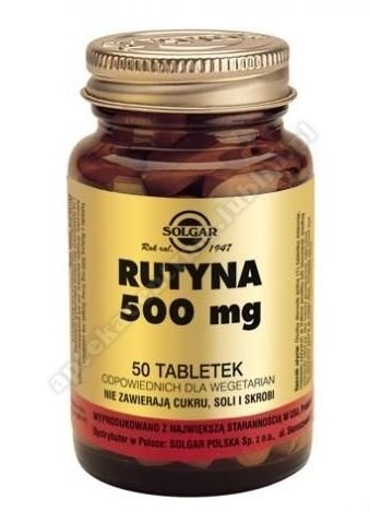 SOLGAR Rutyna 500 mg Fava D’anta tabl. 50t