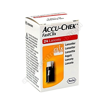Accu-Chek FastClix 24 lancets 1 op. 