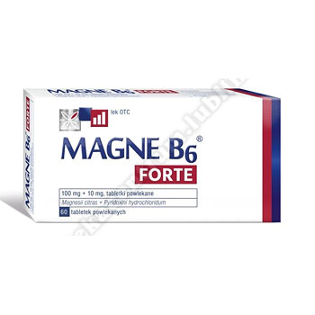 Magne B6 Forte tabl.powl. 0,1g+0,01g 60tab