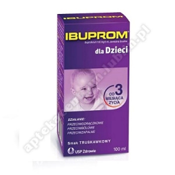 Ibuprom dla Dzieci zaw. doust.  0, 1g/5ml 100ml