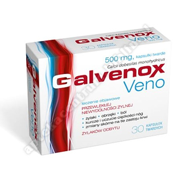 Galvenox Veno kaps. twarde 0, 5 g 30 kaps. 