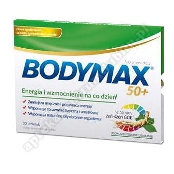 Bodymax 50+ tabl.  30 tabl. 