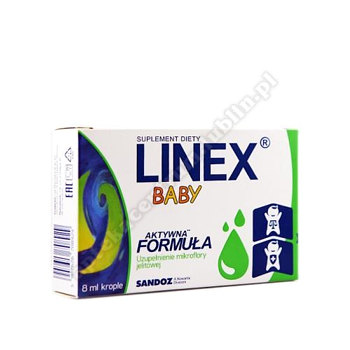 Linex Baby krople 8 ml