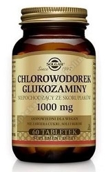 SOLGAR Chlorowodorek Glukozaminy 1000 mg 60 tabl