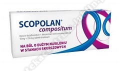Scopolan compositum draz. 10 szt.