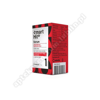 SmartHit IV Ferrum liposomalne żelazo 30 kapsułek