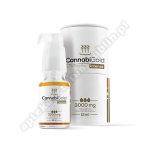 CannabiGold Intense  30 % 3000 mg  olej 12 ml