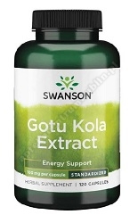 Swanson Gotu Kola 100 mg 120 kaps
