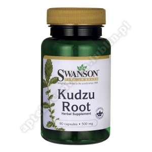 Swanson Kudzu Root 500 mg 60 kaps