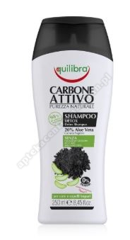 Equilibra Oczyszczający szampon z aktywnym węglem 250ml