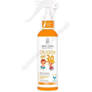IWOSTIN SOLECRIN Spray ochronny dla dzieci 150ml spf 30+