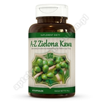 A-Z Zielona Kawa kaps.  0, 6 g 60 kaps. 