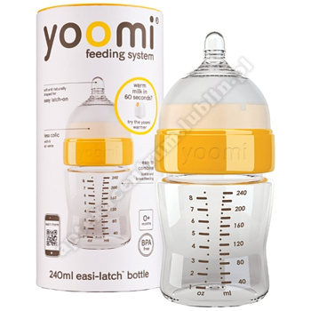 YOOMI Butelka Pomarańczowa 240 ml bez opakowania