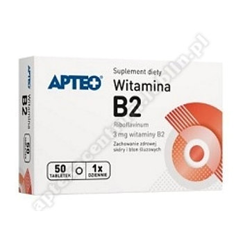 Witamina B2 APTEO tabl.  3 mg 50 tabl. 