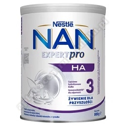 Nestle NAN Expert Pro HA 3,  mleko modyfikowane dla dzieci po 1 roku,  800 g *