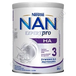 Nestle NAN Expert Pro HA 3,  mleko modyfikowane dla dzieci po 1 roku,  800 g