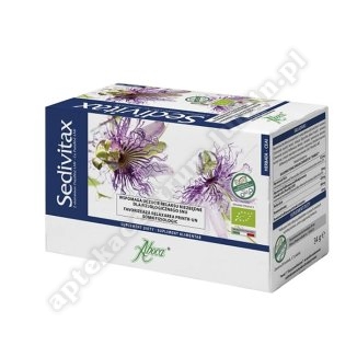 Sedivitax Bio Herbata 34 g 1,7g 20toreb.+gratis