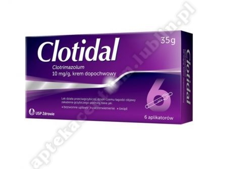 Clotidal (Clotrimazolum US Pharmacia) krem 35g