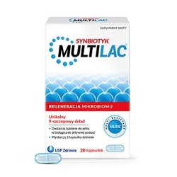 Multilac kaps. 20 kaps. *