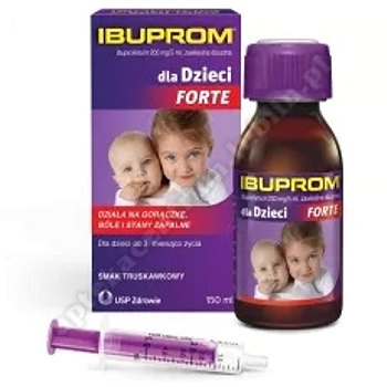 Ibuprom dla Dzieci Forte zaw.doust. 0,2g/5ml 150ml