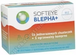 Softeye Blepha Plus chusteczki okulistyczne 14 sztuk