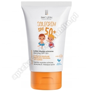 IWOSTIN SOLECRIN Emulsja Ochronna Dla Dzieci Spf50+ 100 Ml+piłka plażowa Gratis!!!